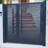 aluminum louvered fence gate - Image 15