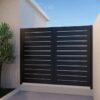 aluminum louvered fence gate - Image 14