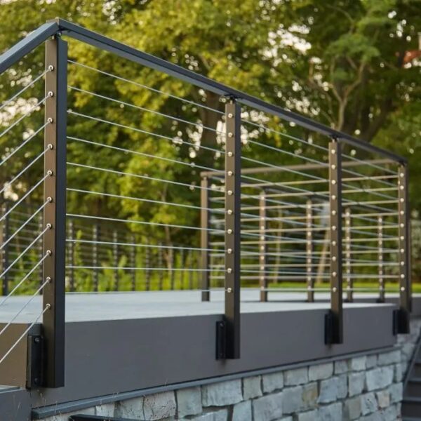 aluminum cable railing